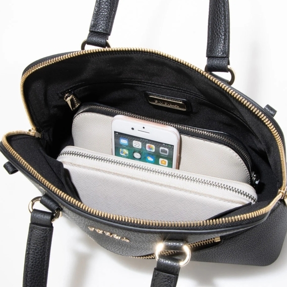 Furla Alex Dome Satchel - 2Way = Shoulder or Crossbody - MSRP $458 - Picture 7 of 8